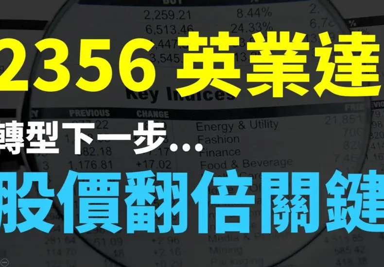 英業達股價的最新變化與未來展望