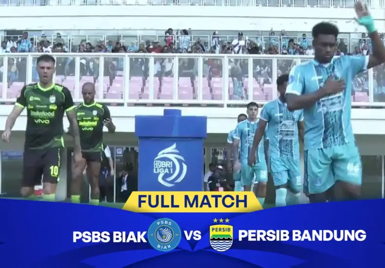 Persib Bandung 對 PSBS Biak：一場關鍵的對決