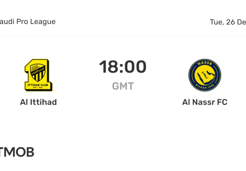 AL-NASSR 對 Ittihad FC 比賽回顧