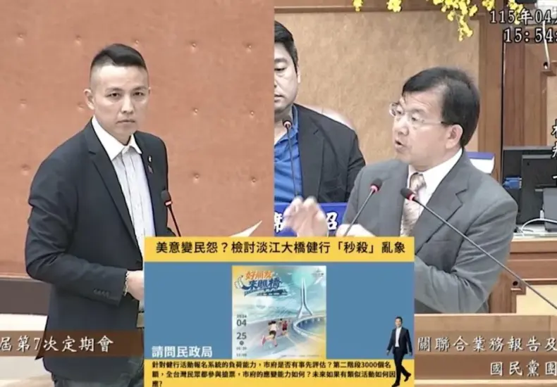 淡江大橋健行 — TW news